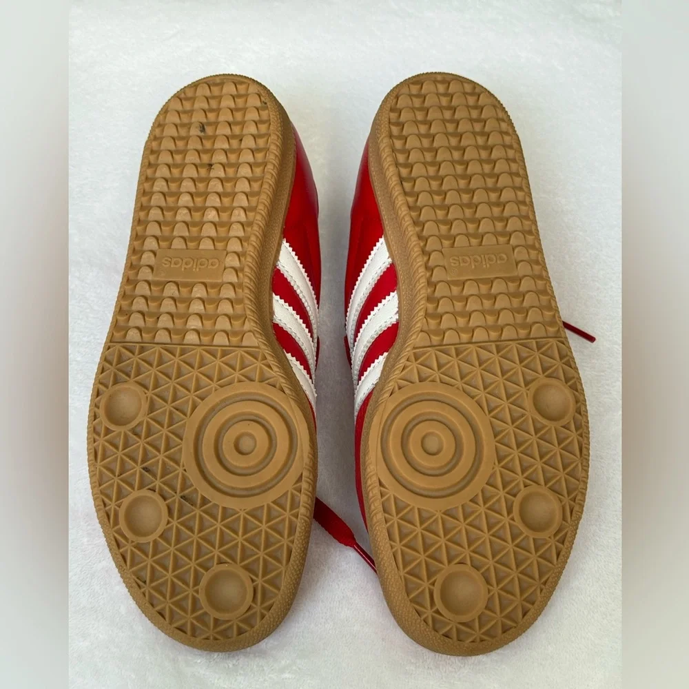 Adidas Samba OG Scarlet Red Shoes - Picture 6 of 8
